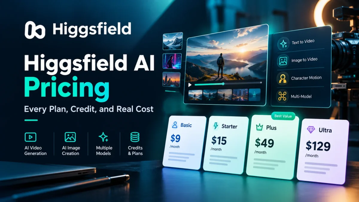 Higgsfield AI pricing plans, credits, and real cost comparison