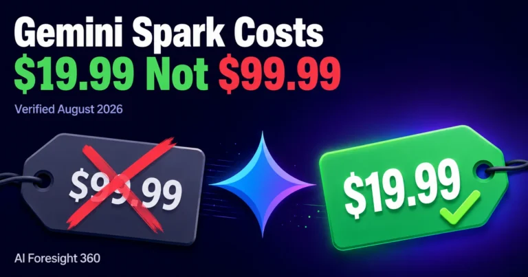 Gemini Spark Pricing in 2026: Every Plan and the Real Limits