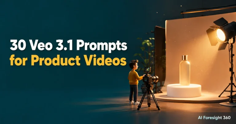 Veo 3.1 Prompts for Product Videos: 30 Ready to Use in 2026