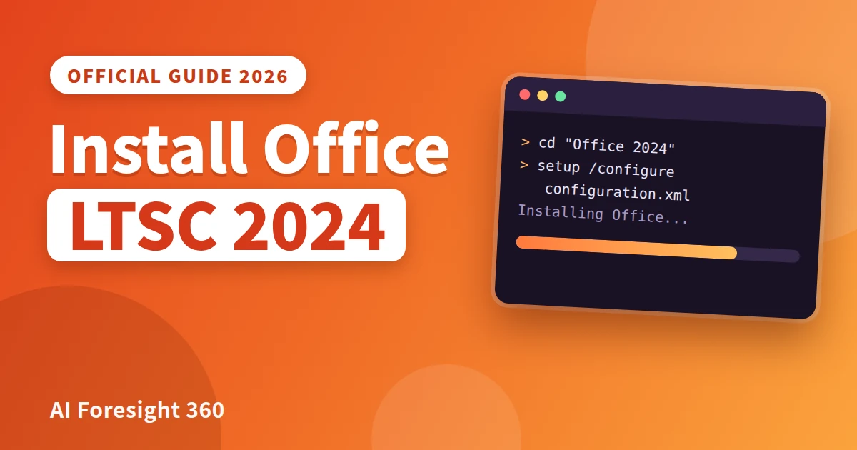 How to Install Office LTSC 2024 (Official Guide for 2026)